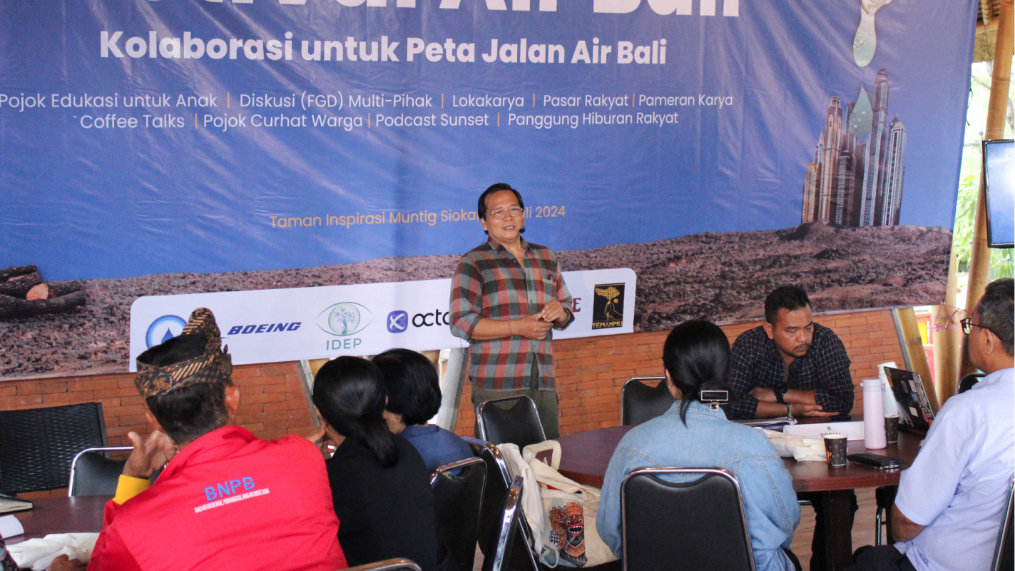 We sponsored a water protection event in Indonesia in celebration of